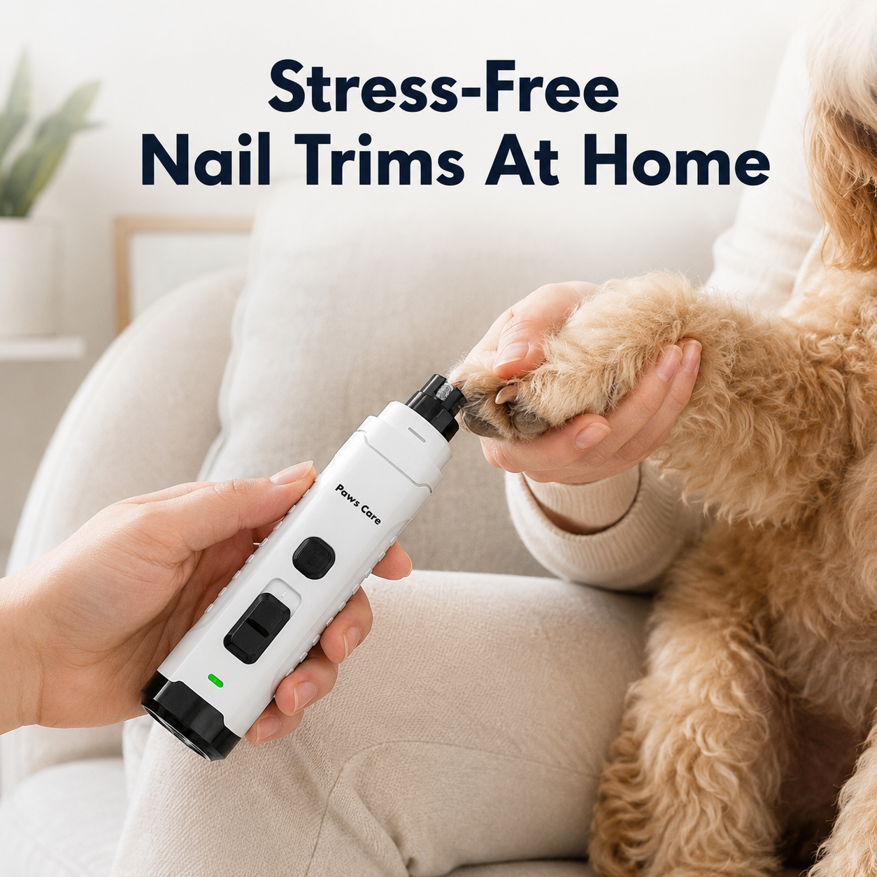 Stress-Free Paw Nail Grinder