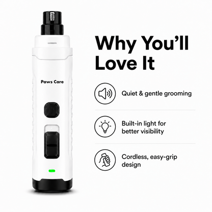Stress-Free Paw Nail Grinder