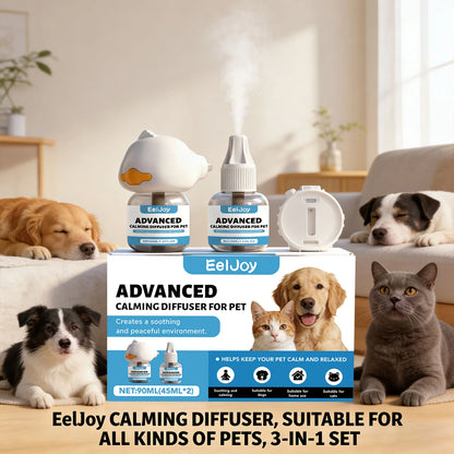 Dog Calming Diffuser Kit Relaxing Anti Anxiety Relief New Environment Stress Preventing Urinary Incontinence Pet Soothing Liquid
