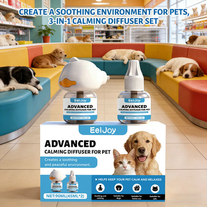 Dog Calming Diffuser Kit Relaxing Anti Anxiety Relief New Environment Stress Preventing Urinary Incontinence Pet Soothing Liquid